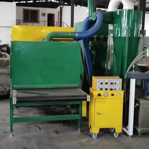 ブレーキパッド自動静電塗装ライン